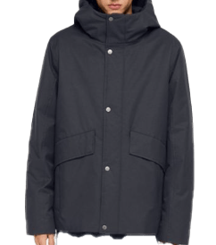 Grau-blaue Elvine CAIUS 331439 501 night grey Herren (Winter)Jacke.