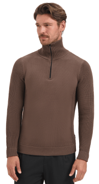 Brauner Saint Steve BENJAMIN-S 240487 50011 toasted almond Herren Pullover.